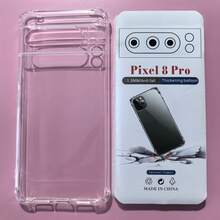 1 件透明手机壳适用于 Moto、OnePlus、Nothing 系列，简约纯色手机保护套，轻巧防摔 TPU 外壳（军用级防摔保护）防水防震防刮 - 無色 - 查看 102