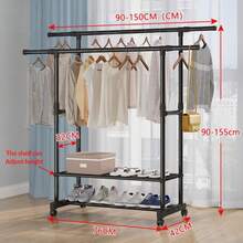 Clothes Drying Racks - ブラック - チェックする 9
