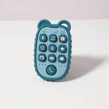 Baby Silicone Squeeze Teether, Infant Chewable High Temperature Sterilizable Pacifier Teething Toy - Multicolor - View 8