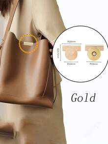 1对金属无缝磁扣，适用于包袋 - DIY磁扣，手提包磁扣 - 彩色 - 查看 14