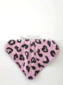 1pc Women's Wearable Bath Towel, Multiple Colors, Polyester Fiber Jacquard Heart & Letter Pattern Bathrobe Or Kitchen Hand Towel, Face Towel, Hair Drying Cap, Absorbent Quick-Dry Soft, Suitable For Bathroom, Hotel, Party, Beach, Travel, Holiday Gift