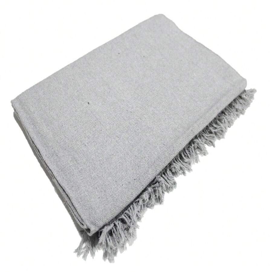 Giant Luxury Sofa Blanket 120x210 Protective Sofa Cover Type - 灰霧 - 查看 1