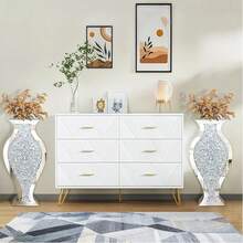 27-Inch High Crushed Diamond Floor Vase, Fish-Shaped Silver Large Vase For Living Room Decoration, Crystal Mirror Home Decoration Vase For Displaying Dried Flowers - 銀色 - 查看 8