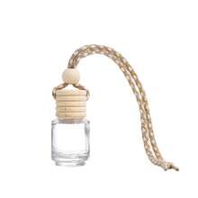 10 piezas Ambientador de coche de uso múltiple, botella de ambientador de decoración colgante, botella de vidrio vacía para montar en el coche, ambientador para coche, apto para coches, dormitorios, salas de estar, baños, balcones, armarios y otros lugares, necesidades perfectas para la decoración del hogar - Multicolor - Ver 11