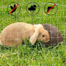 Recinzione di sicurezz a per gatti – Recinzione in rete di nylon trasparente per animali domestici, per balconi, finestre e scale - Bianco - Visualizzare 7