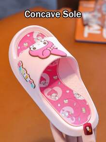 Pantuflas de verano  (Azul-), cómodas y bonitas, con suela antideslizante, ligeras y suaves, para interior y exterior, con dibujos animados, en varios tamaños, con adorables personajes de dibujos animados, para combinar entre padres e hijos. - Rollo de canela azul - Ver 7