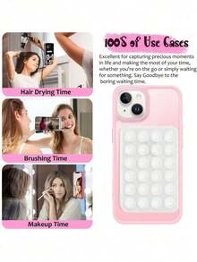 1pc - 24pcs Silicone Suction Cup Phone Holder Pad, Multi-Functional Suction Cup Wall Mount Bracket, Square Non-Slip Phone Case Stand, Suitable For Most Phones, Great For Home And Outdoor Shooting, Silicone Phone Suction Cup Holder, 24pcs Double-Sided Silicone Suction Cups, Easy Suction Cup Sticker, Non-Slip Phone Case, Portable Movable Stand