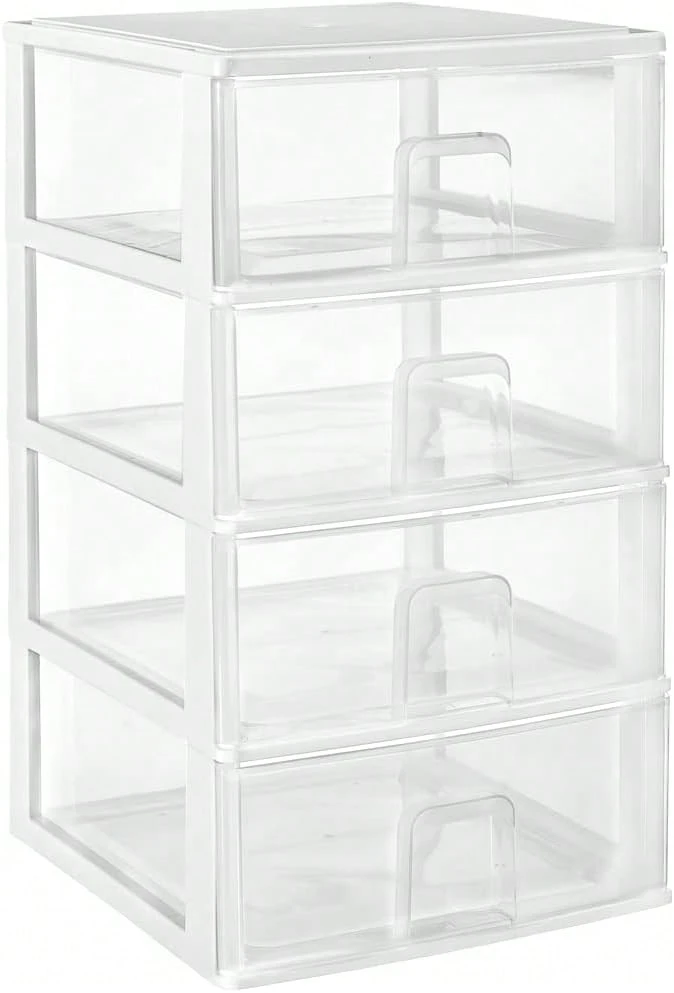 Comfort House Gavetas de armazenamento - Branco - Ver 1