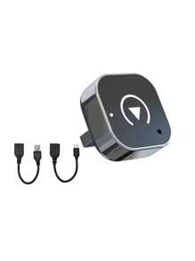 1 Stück 2in1 kabellose CarPlay Dongle kabellose Android Auto Adapter AI Smartphone Box Intelligente Autosysteme für Autos mit kabelgebundener CarPlay