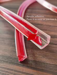 Pacote com 1 tira de proteção de canto de silicone, tira anticolisão transparente, design sem chumbo espesso, adequada para cantos de mesa, paredes e peitoris de janelas, não danifica móveis, pode ser cortada livremente, multifuncional, transparente e durável