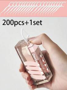 1个便携式牙线盒，内含10根自动伸缩牙线、牙线架和牙线棒 - 彩色 - 查看 8