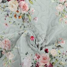2/3pcs Peony Printed Quilt Set (1 Quilt + 1/2 Pillowcases), 100% Microfiber, Machine Washable Summer Bedding Set, Lightweight, Breathable And Durable Bedspread Set, All-Season, Perfect For Room Decor - Fashion Flowers - View 7