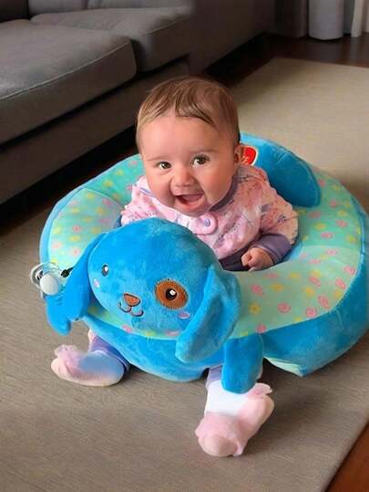 婴儿沙发动物毛绒椅婴儿坐姿支撑，婴儿坐姿沙发椅，婴儿坐姿地板座椅，婴儿坐姿椅幼儿防摔训练坐姿沙发，加大加厚幼儿学习座椅。婴儿沙发座椅