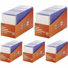 500 fundas duras + 500 fundas blandas