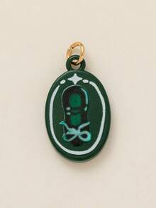 1pc Fashionable And Exquisite INS Marine Creature Conch Lobster Crab Shell Fish Clover DIY Pendant, Plated With 18K Gold, Not Easily Oxidized, Suitable For Wives And Mothers To Freely Match. - Multicolor - View 14