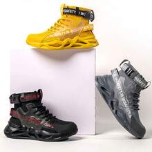 Men Work & Utility Shoes - Grey - View 4