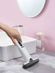 Bộ lau nhà mini cầm tay 3 trong 1 | Lau nhà rảnh tay không cần vắt cho bàn, nhà bếp, phòng tắm | Chổi lau bụi để bàn thấm hút nhanh khô, Vật dụng cần thiết cho căn hộ cỡ du lịch | Quà tặng Giáng sinh, Vật dụng không thể thiếu trong ký túc xá đại học (Sử dụng được trên nhiều bề mặt) - Nhiều màu - Xem 13