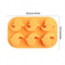 Ghost Silicone Mold, Ghost Chocolate Candy Molds Halloween Silicone Molds For Jelly, Chocolate, Candy, Gummy, Crayon, Resin - Multicolor - View 18