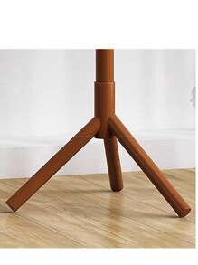 独立式衣架，卧室挂包架，木质衣帽架，简易衣架，室内挂衣架 - 咖啡棕 - 查看 7