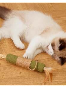 1pc Cat Cat Toy, Cat Stick, Indoor Cat Toy, Cat Chew Toy, Kitten & Cat Treats, Cat Dental Toy