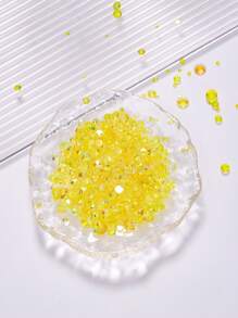 2MM-6MM, 5 Sizes Mix, 2000pcs/Pack, Non-HotFix, Multi Colors, Glue On Round Flatback Crystal Rhinestones Gems Jewelry Beads DIY Diamond Design Accessories Glitter Decal Decorations For Phone Cover,Clothes,Bag,Shoes, Handicraft Products.