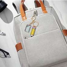 1pc Graduation Season College Style Big Pencil With 2D Acrylic Colorful Flag Book Key Pendant Holiday Gift For Teachers Teachers Small Gift Pendant Used As A Souvenir Daily Versatile Pendant Inspirational Pencil Keychain Set For Teachers And Students - 2025 Graduation Gift, Classroom Decor, Backpack Charm Back To School Season Bag Charms Car Accessories Friend Sister Gift Ideas