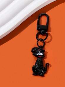 Gotischer Schlüsselanhänger Anhänger Kette, Gotischer Spinnen-Schädel Schlüsselanhänger, Halloween Anhänger Schmuckzubehör, Schädel Geist Halloween Element Schwarze Anhängerkette, personalisierter Anhänger, Halloween Geschenk, Kopfhörer Tasche Schlüsselanhänger. Dieser Anhänger enthält Halloween Elemente wie Fledermäuse, Spinnen, Schädel und Hexen, Tasche Anhänger, Taschenzubehör, Taschenketten