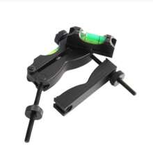 瞄准镜调平套件、磁性瞄准镜调平器、瞄准镜安装套件、气泡水平仪、带参考水平仪的瞄准镜夹式调平器、重型结构 - 黑色 - 查看 1