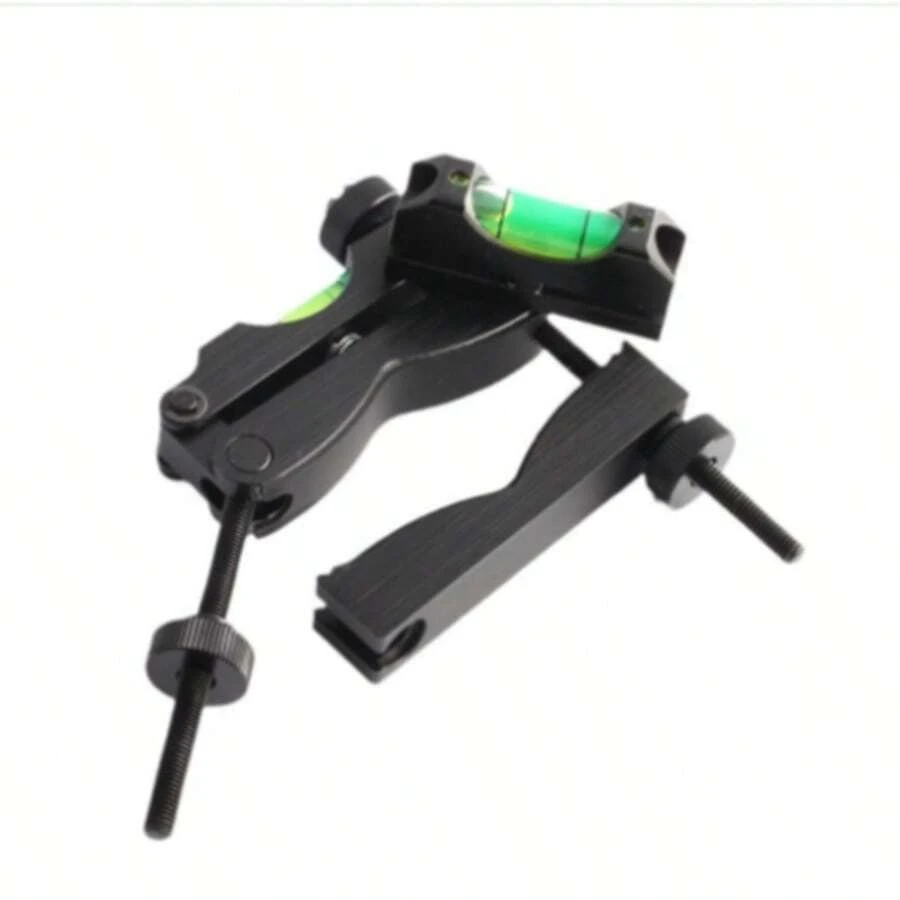 瞄准镜调平套件、磁性瞄准镜调平器、瞄准镜安装套件、气泡水平仪、带参考水平仪的瞄准镜夹式调平器、重型结构 - 黑色 - 查看 1