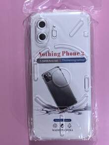 1 件透明手机壳适用于 Moto、OnePlus、Nothing 系列，简约纯色手机保护套，轻巧防摔 TPU 外壳（军用级防摔保护）防水防震防刮 - 無色 - 查看 78