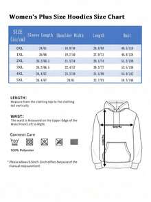 Halloween Fun Cartoon Design HoodiePlus Size Women's Hoodie, Soft And Breathable Short Sleeve, Perfect For Daily Wear, Outdoor Activities, Travel, And Casual Style, Comfortable All-Day - màu đen - Xem 7