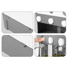 9Kg 5-Grid Dry Food Dispenser Wall Mounted Cereal Rice Storage Container W/Cup - Default - View 2