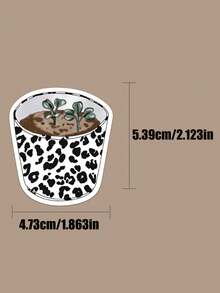 50pcs Original Dazzling Colourful Creative Stickers Asymmetrical Shape Not Repeatable For Skateboards Mobile Phone Cases Shelves Shelves Flat Shells Bicycle Helmets Decorative Stickers Perfect For Christmas Halloween Bright Colours - Multicolor - View 9