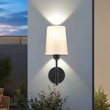 Battery-Operated Wall Sconces – Rechargeable Dimmable LED Lamps (No Hardwiring) | USB Charging Bulbs With Remote Control - Black - View 7