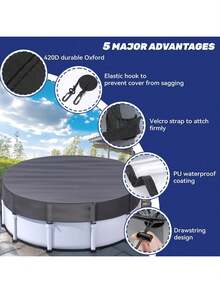 Otros suministros para piscina - Negro - Ver 4