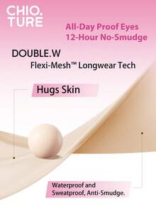 CHIOTURE Smooth Eyeliner Cream Richly Pigmented, Shapes In One Stroke, Waterproof Smudge-Proof And Non-Smudgy Long-Lasting Without Fading, Eyeliner Gel, Effortlessly Enlarges The Eyes