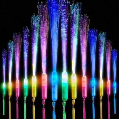 10/20 que đèn LED xốp nhiều màu nhấp nháy, quà tặng tiệc tùng, quà tặng tiệc Giáng sinh, phụ kiện tiệc nhấp nháy nhiều màu sắc, thích hợp cho tiệc tùng, đám cưới, sinh nhật, đêm giao thừa, hòa nhạc, sự kiện thể thao, trang trí đội cổ vũ, Halloween, trang trí Halloween