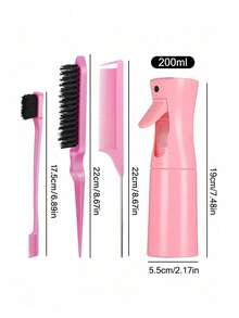 5 Pacotes Conjunto de Ferramentas de Laço de Cabelo com 2 Peças de Ferramenta de Trança Francesa, Cortador de Bainha de Couro, Escova de Cabelo Eriçado, Pente de Cauda de Rato, Escova de Borda para Escovação de Borda e Costas, Penteado, Escova de Cabelo, Pente, Ferramentas de Cabelo, Produtos e Acessórios de Cabelo para Barbearia, Salão de Beleza, Volta às Aulas, Viagem, Feriados, Essenciais, Acessórios de Cabelo, Escovas, Escova de Cabelo, Escovas Desembaraçantes, Ferramentas de Cabelo, Coisas de Cabelo, Cuidados com o Cabelo, Escova de Cabelo Encaracolado, Barbeiro, Equipamento de Cabeleireiro, Penteado, Cabeleireiro, Escova de Cabelo, Escova para Cabelo Liso, Escova de Penteado, Escova de Cabelo Encaracolado, Escova de Borda, Pente de Cabelo, Escovar o Cabelo, Conjunto de Escovas de Cabelo, Pentear o Cabelo, Pente para Cachos, Escova Desembaraçante, Escova de Cabelo para Mulheres, Cabelo, Viagem, Produtos de Cabelo, Ferramentas de Cabelo, Coisas de Cabelo, Barbeiro, Acessórios de Ba