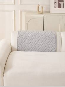 1 pieza Funda de sofá de terciopelo de leche con relieve ultrasónico estilo bohemio, de tela suave y aterciopelada, antideslizante, apta para todas las estaciones, fácil de limpiar y lavar a máquina, se ajusta a sofás de 1, 2, 3 y 4 plazas y seccionales, perfecta para la decoración del hogar en la sala de estar, oficina, dormitorio y exteriores