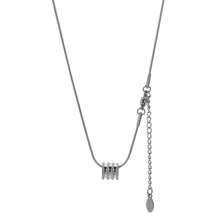 时尚简约不锈钢镀18K金串珠项链，女士不锈钢饰品，女士项链，不锈钢项链，女士魅力项链，适合女士日常佩戴 - 金黃色 - 查看 8