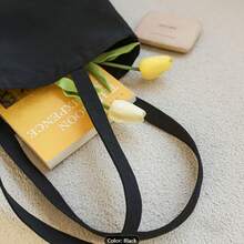 Ed Sheeran Tour Print Tote Bag Canvas Large Capacity Shoulder Bag Handbag Cosmetic Bag  Capacity Travel Shopping Bag - trắng - Xem 3