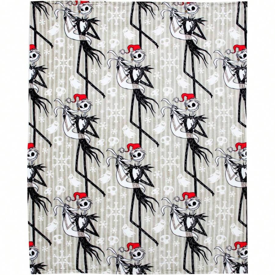 Northwest Nightmare Before Christmas Silk Touch Throw Blanket, 50" X 70", Best Friends - Kỳ nghỉ ma quái - Xem 1