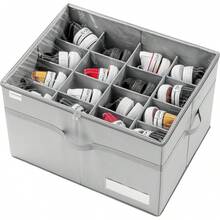Paquete de 16 Zapatera Organizador, Caja Plegable de Tela para Zapatos con Cubierta Transparente, Caja para Zapatos Adecuada para Guardar Varios Zapatos - 1 pieza - Ver 1