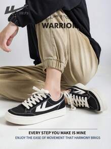 WARRIOR Warrior Men's And Women's Sports Shoes Spring And Autumn Comfortable Modest Style Casual Yet Sleek Sneakers Applicable Throughout The Year Wear-Resisting All-Day Wear Training Sneakers Running Shoes Canvas Shoe