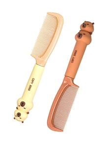 1pc/2pcs Hair Comb, Anti-Static And Detangling, Fluffy Style, Suitable For Both Men And Women, Wet And Dry Use, Scalp Massage, Hair Brush, Portable, Easy To Clean, Suitable For Daily Use And As A Holiday Gift - Multicolor - View 7