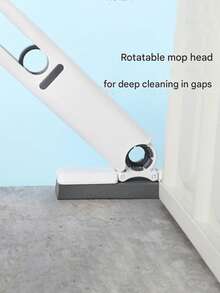 Bộ lau nhà mini cầm tay 3 trong 1 | Lau nhà rảnh tay không cần vắt cho bàn, nhà bếp, phòng tắm | Chổi lau bụi để bàn thấm hút nhanh khô, Vật dụng cần thiết cho căn hộ cỡ du lịch | Quà tặng Giáng sinh, Vật dụng không thể thiếu trong ký túc xá đại học (Sử dụng được trên nhiều bề mặt) - Nhiều màu - Xem 8