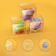 18Pack 3x3x3 Inches Acrylic Containers Clear Box With Lids For Display Acrylic Gift Box & Clear Multi Purpose Organizer Candy Storage For Cosmetics, Makeup, Jewelry, Favorhalloween - 2,2 x 2,2 x 1,8 inch - Xem 9