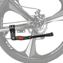 Pata de cabra para bicicleta, soporte de estacionamiento universal para bicicleta de montaña, accesorios de soporte de escalera para el suelo - Multicolor - Ver 5