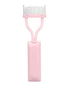 Half-Arc Steel Tooth Eyebrow Comb & Lash Brush 2-In-1 Tool - Eyebrow & Eyelash Shaping, Grooming & Styling Assistant - Multicolor - View 13