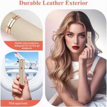 1 件奢华优雅便携式迷你可填充雾化器，底部填充设计，香水喷雾瓶，旅行香水瓶可填充，您的旅行和商务必需品